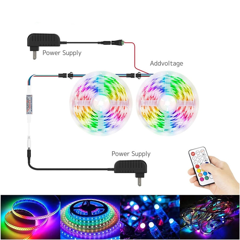 Bộ LED Dây WS2812B RGB 5050