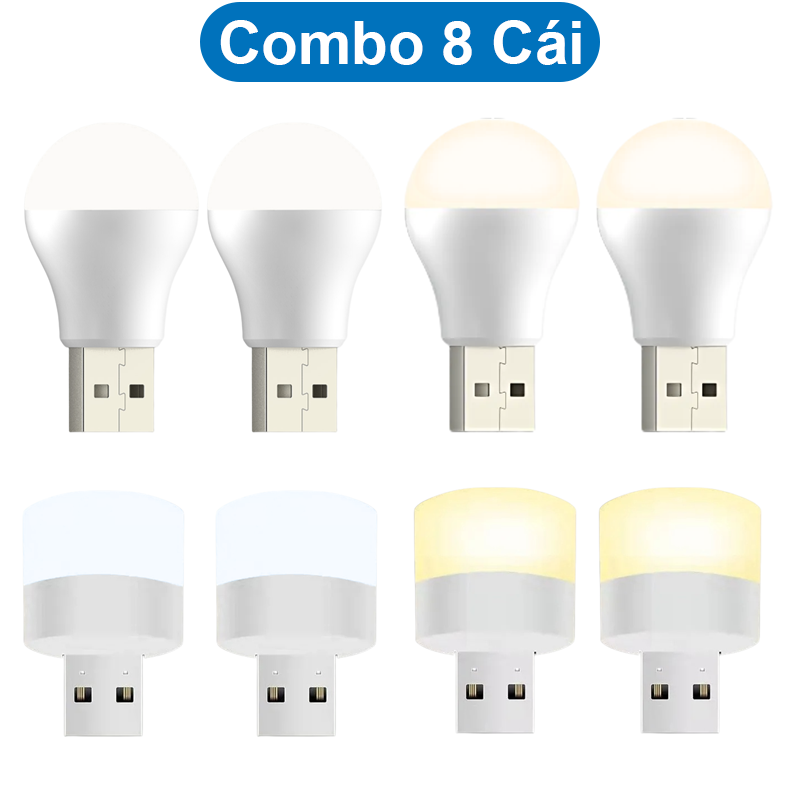 Đèn ngủ Led mini cổng USB siêu sáng nhỏ gọn tiện dụng