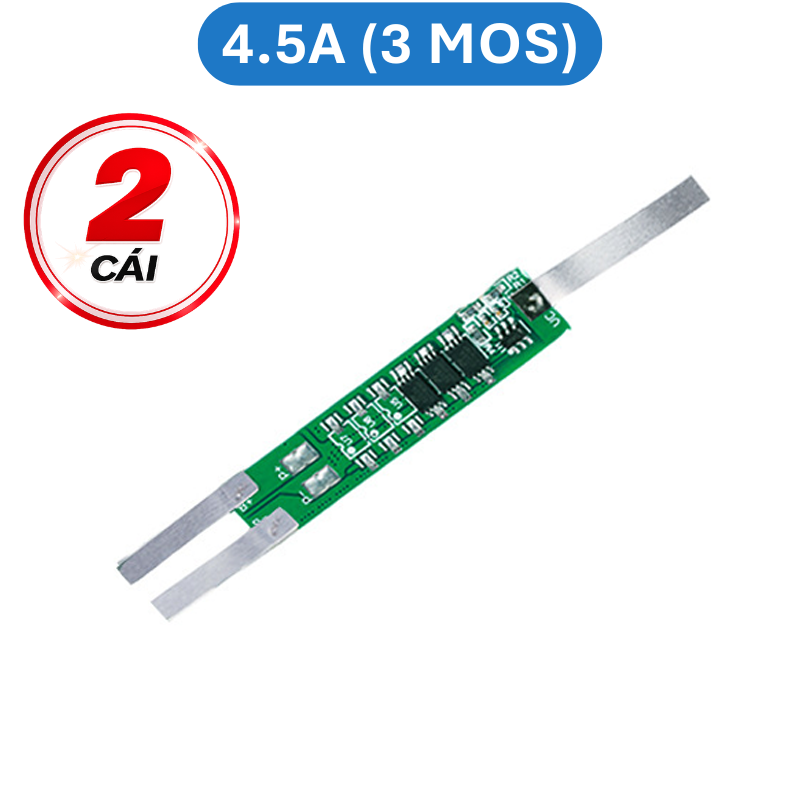 Mạch bảo vệ pin Lithium 2S 8.4V có kẽm hàn sẵn