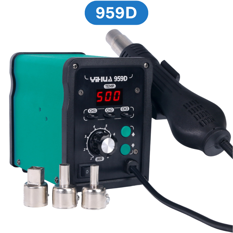 Máy khò điều chỉnh nhiệt độ Yihua 858, 858D, 959D