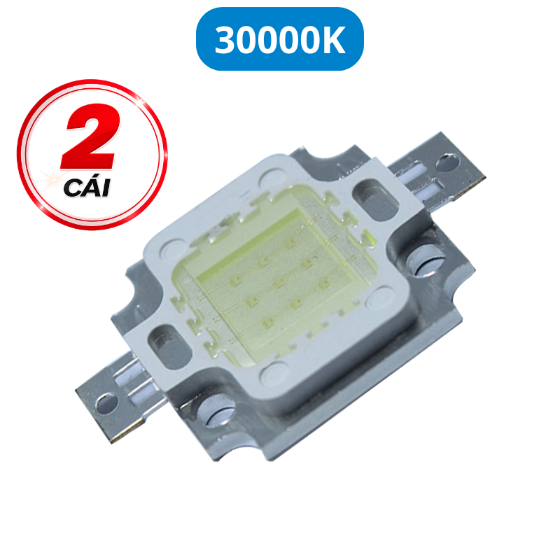 LED COB ánh sáng trắng mát công suất 12V 10W 600mA 10000K / 30000K
