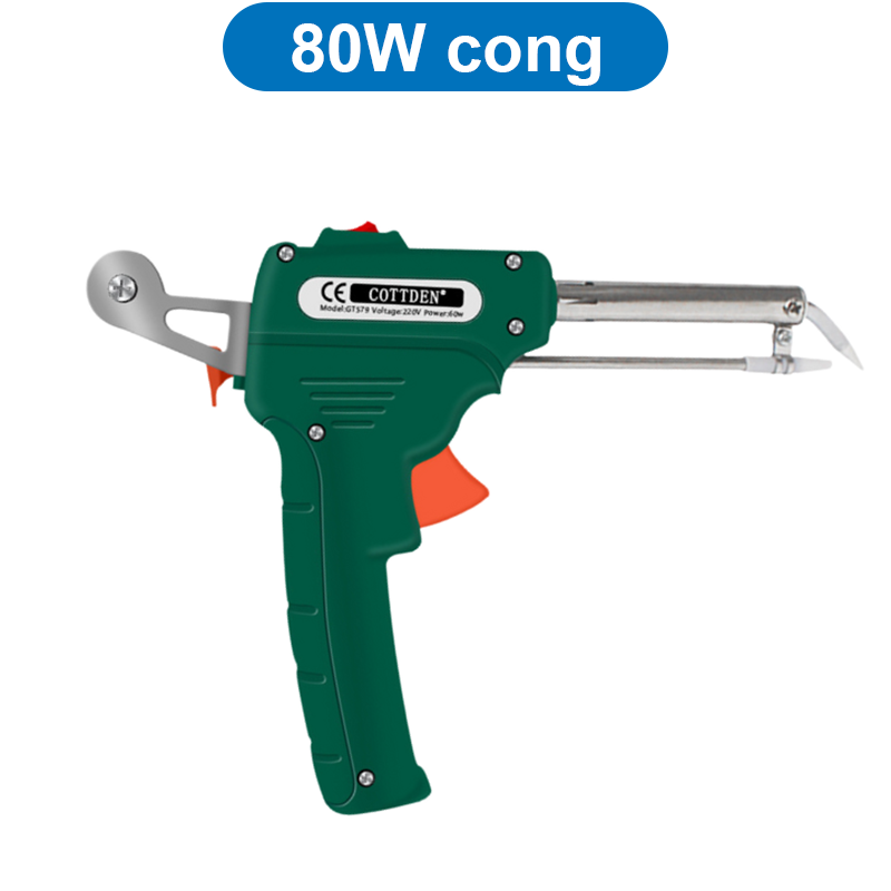 Mỏ hàn chì, thiếc tự động đẩy dây chì, gia nhiệt cực nhanh 60W/80W/120W