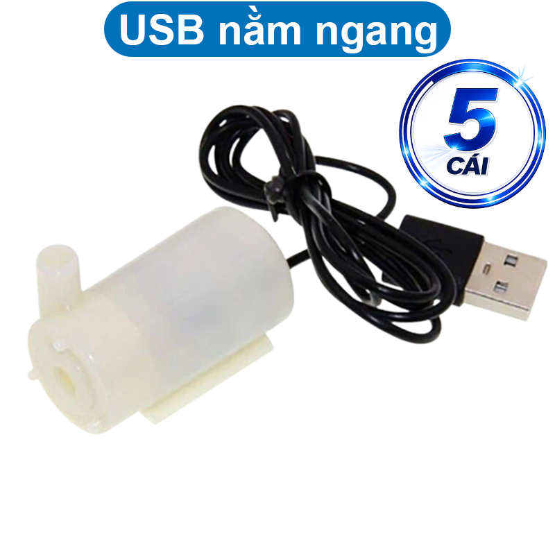 Bơm chìm mini 3-5V, bơm nước công suất nhỏ