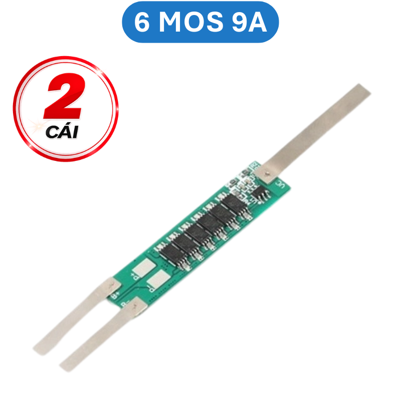 Mạch bảo vệ pin sắt LifePo4 2S 6.4V có sẵn kẽm hàn