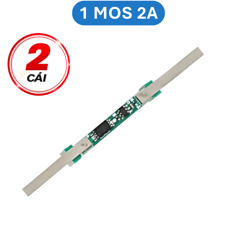 Mạch bảo vệ pin sắt LifePo4 1S 3.2V có sẵn kẽm hàn
