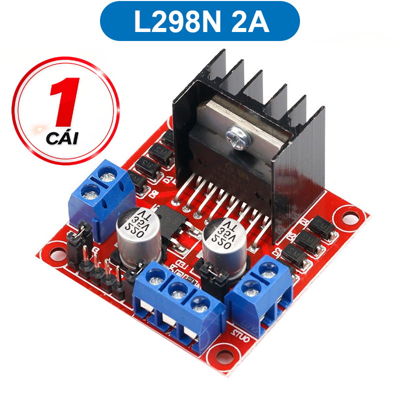 Mạch cầu H điều khiển động cơ L298N, L9110S,DRV8833 2 kênh