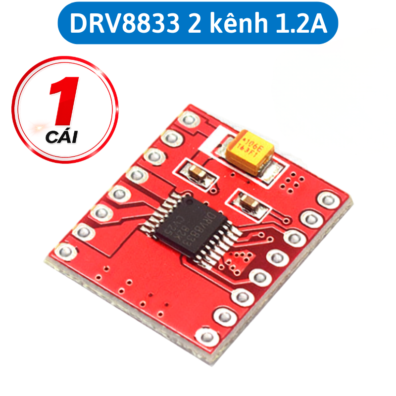 Mạch cầu H điều khiển động cơ L298N, L9110S,DRV8833 2 kênh