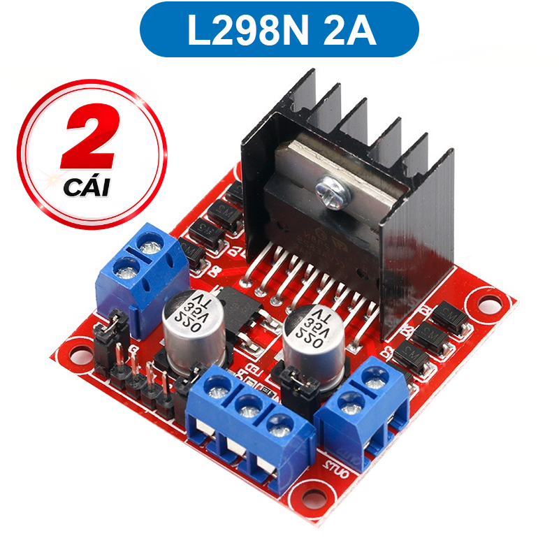 Mạch cầu H điều khiển động cơ L298N, L9110S,DRV8833 2 kênh