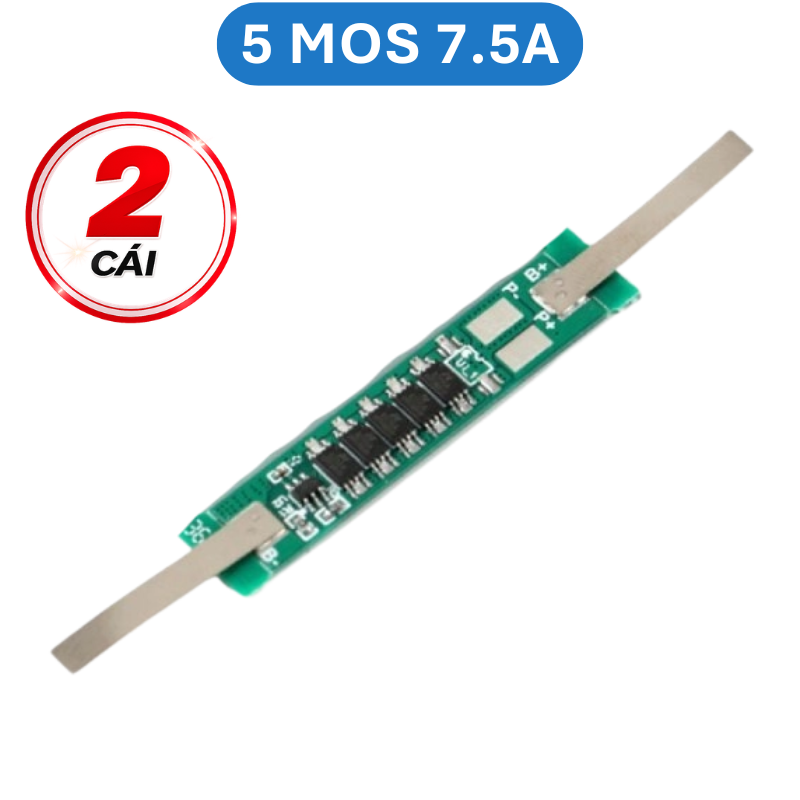 Mạch bảo vệ pin sắt LifePo4 1S 3.2V có sẵn kẽm hàn