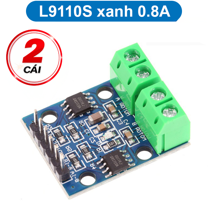 Mạch cầu H điều khiển động cơ L298N, L9110S,DRV8833 2 kênh