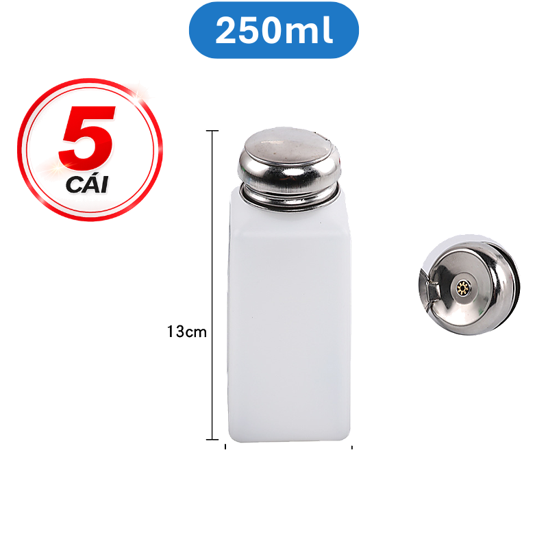Lọ đựng dung dịch cồn, axeton, lọ chứa chất lỏng
