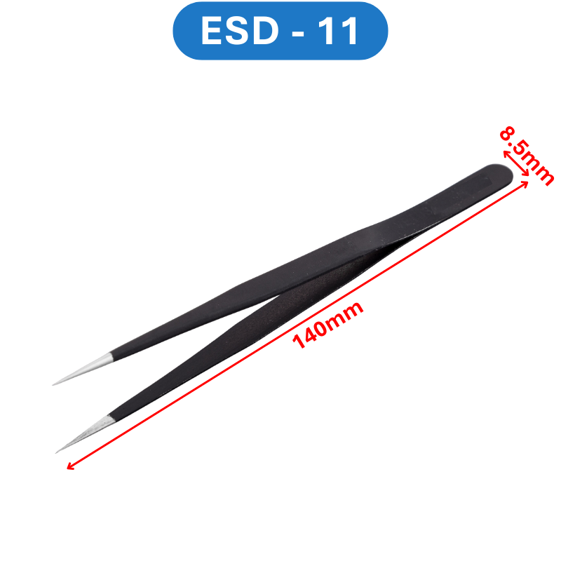 Nhíp gắp linh kiện, nhíp sửa chữa chống tĩnh điện ESD