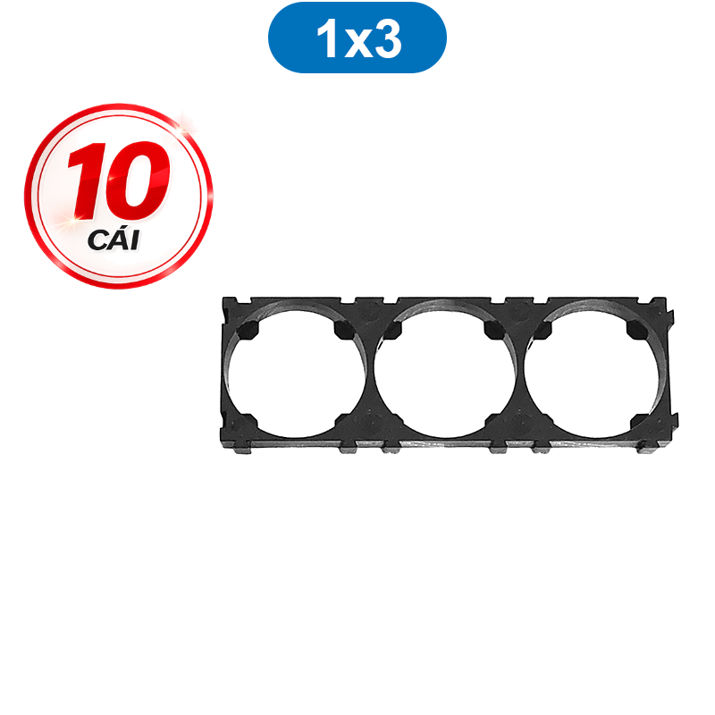 Khung cố định pin 33140 nhựa ABS chống cháy
