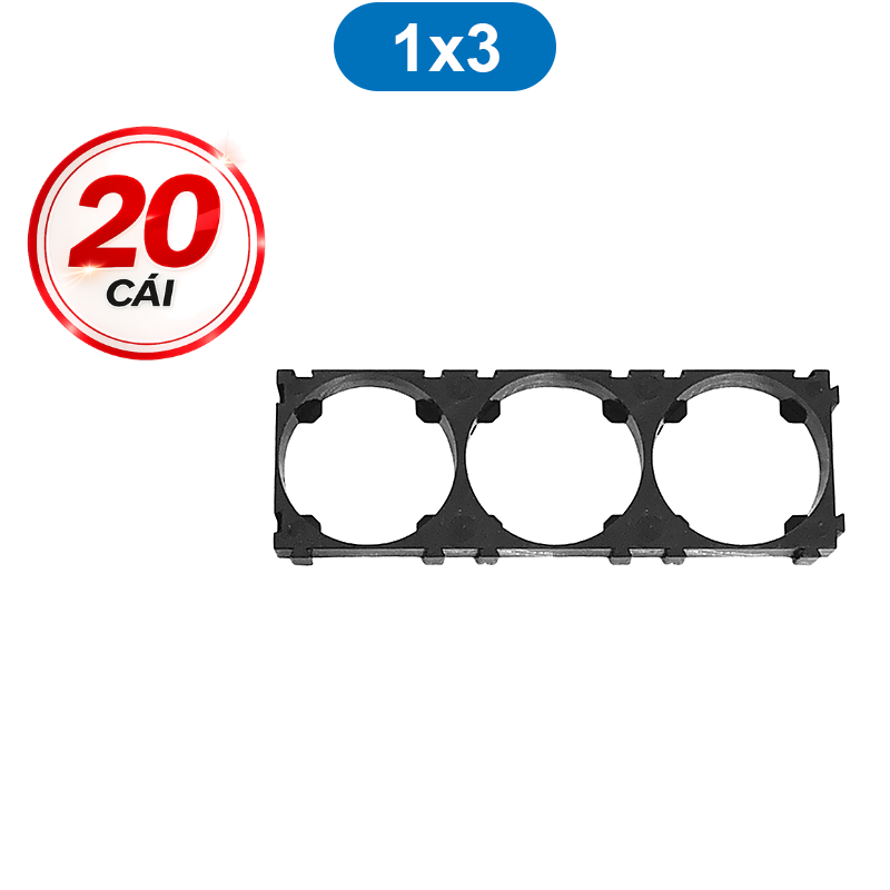 Khung cố định pin 33140 nhựa ABS chống cháy