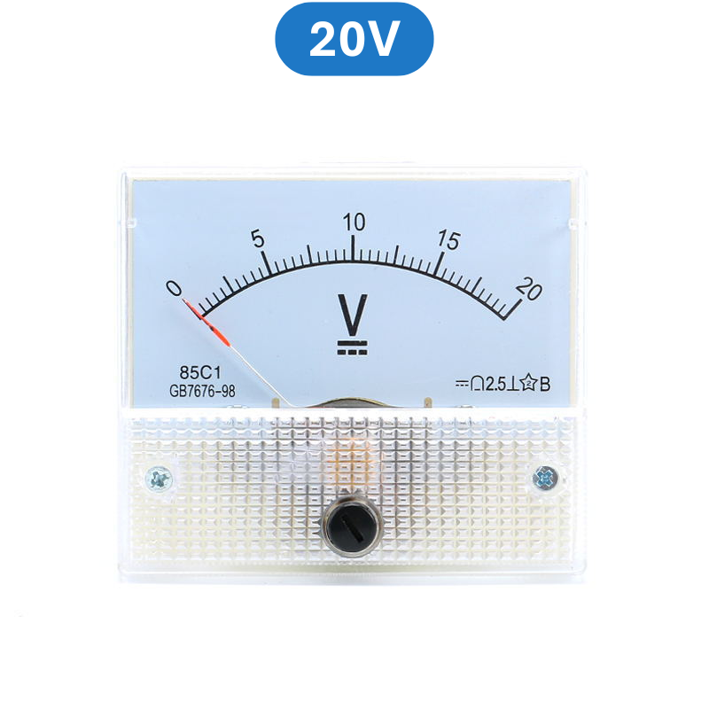 Vôn kế kim hiển thị điện áp DC 5V - 300V