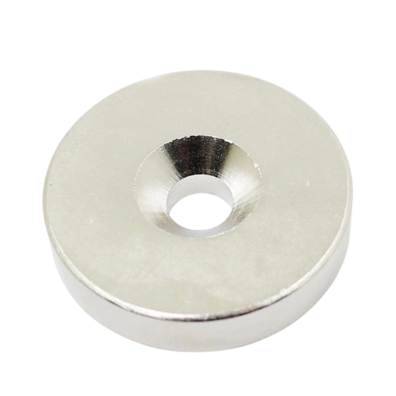 Nam châm đất hiếm tròn lỗ