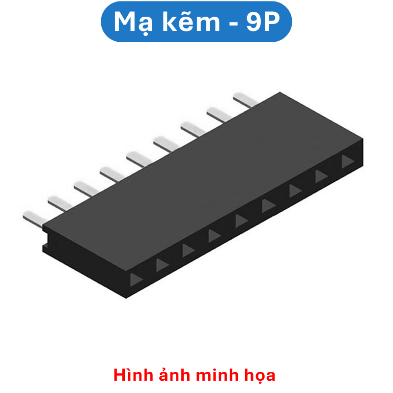 Hàng rào cái đơn 2.54mm cắm chân đứng cao 8.5mm