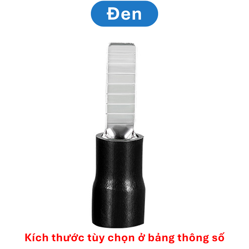 (50 cái) Đầu Cos pin dẹp, đầu kim dẹp DBV