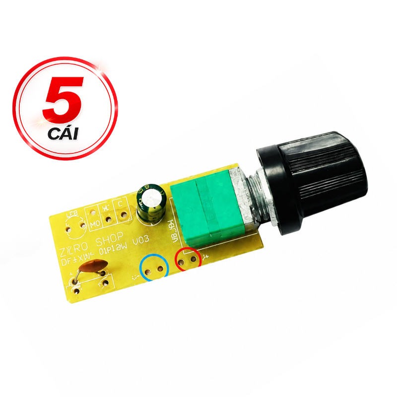 Mạch Delay 0 - 5s V03 (Giữ Delay - Công tắc hành trình )
