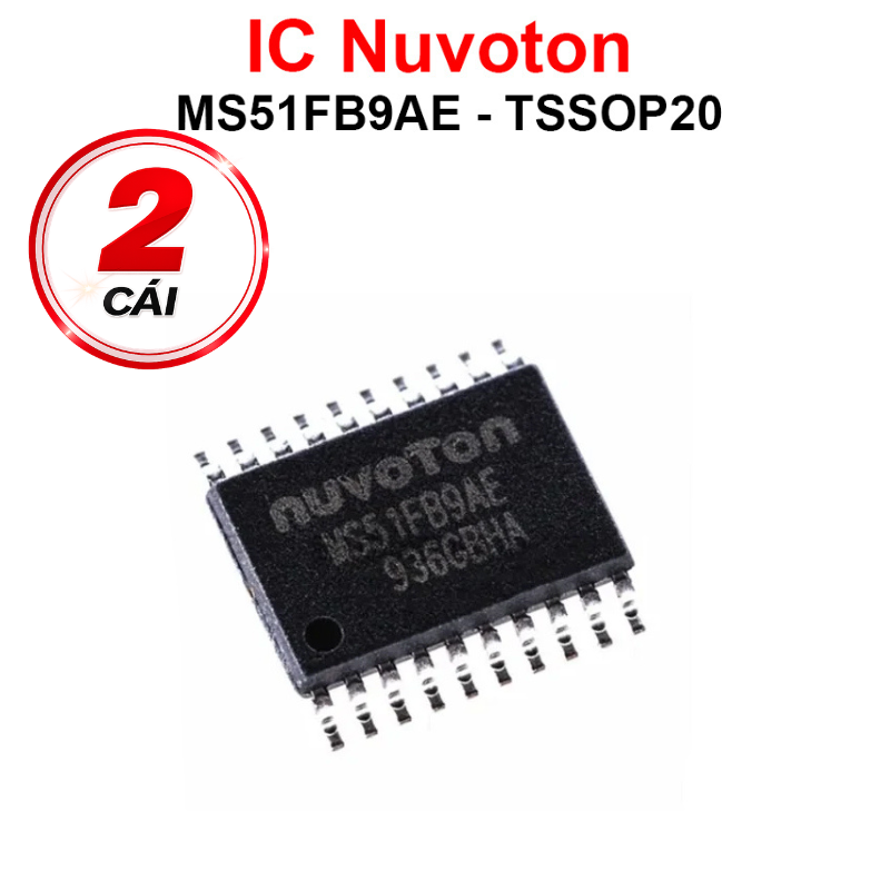 IC Nuvoton MS51FB9AE, TSSOP20