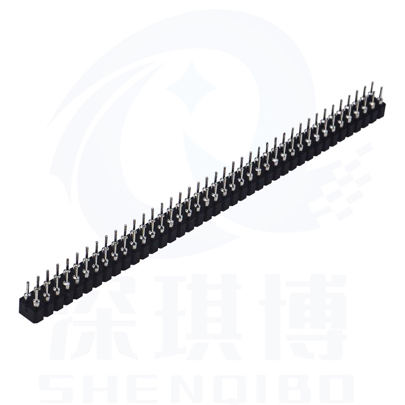 Hàng rào cái chân lỗ tròn 2.54mm cắm đứng