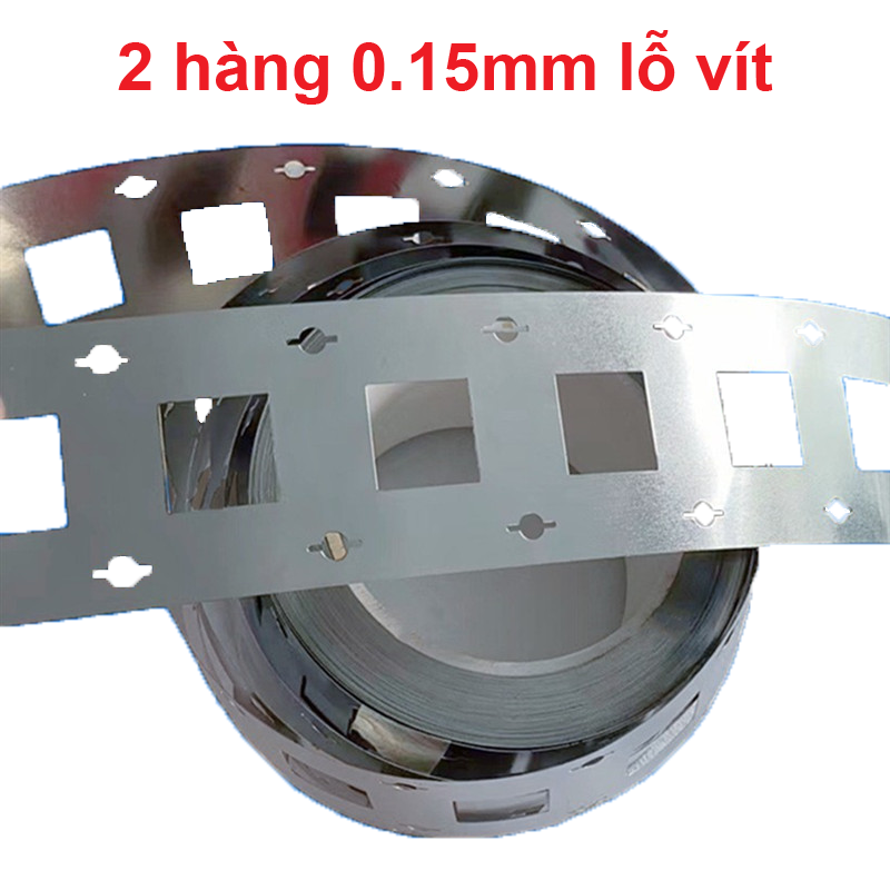 (1 Kg) Kẽm hàn pin 32650 mạ niken 0.15mm
