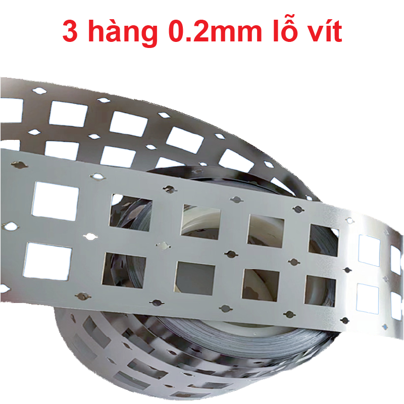 (1 Kg) Kẽm hàn pin 32650 mạ niken 0.15mm