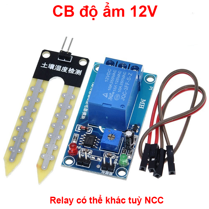 Mạch Cảm biến độ ẩm đất, ánh sáng, nhiệt độ