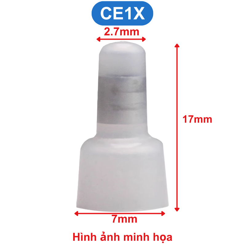 Đầu Cos bít đầu cỡ dây 22AWG - 8AWG tiện dụng
