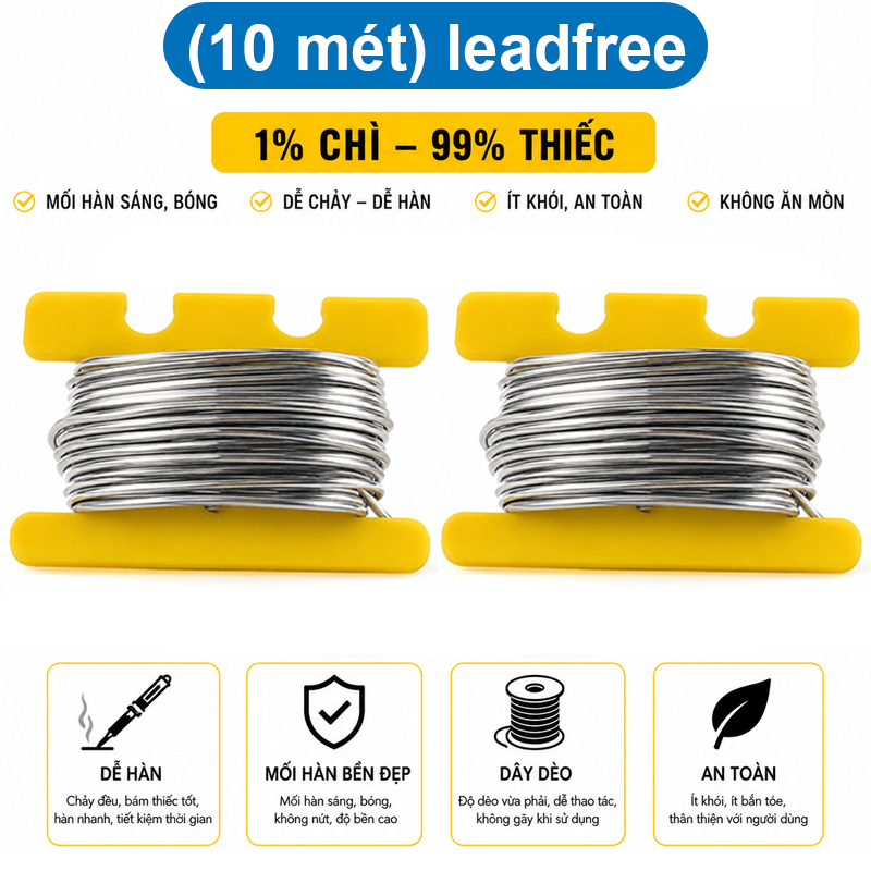 Chì hàn dây Asahi 6337 / Leadfree