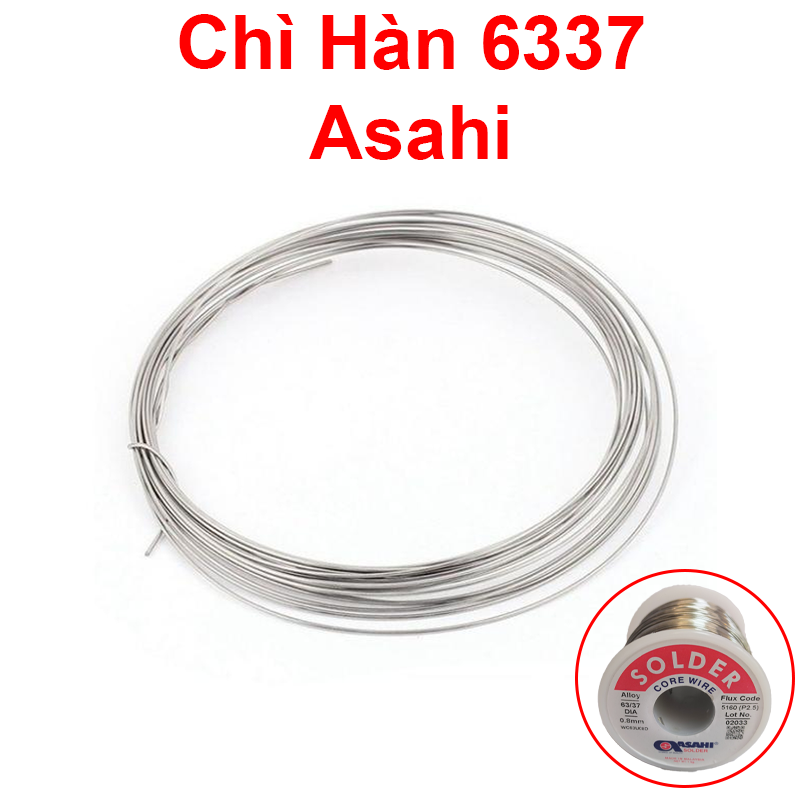 (5 mét) Chì hàn dây Asahi 6337 / Leadfree