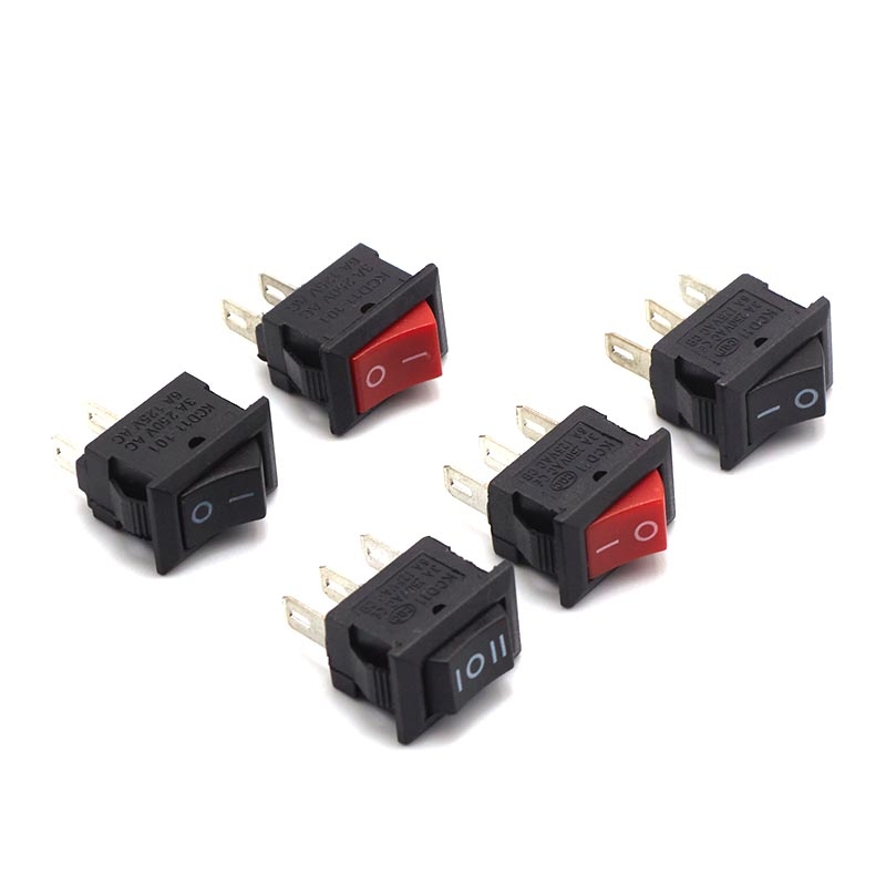 Công tắc bập bênh KCD1 - 11 2P/3P 10x15mm 3A - 250V