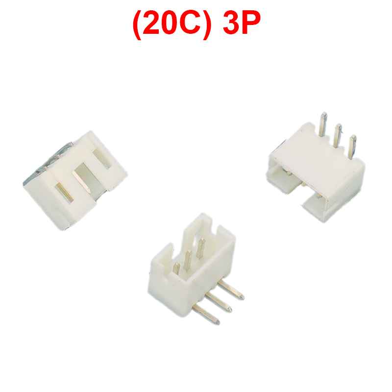 Đầu PH 2.0mm Chân cắm nằm ngang, chân cong (DIP)