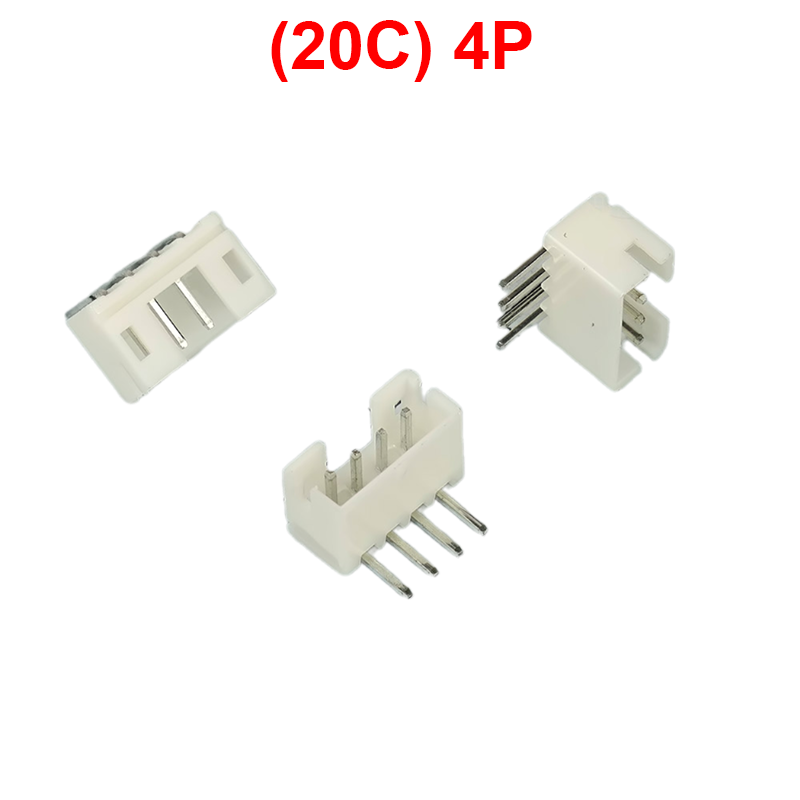 Đầu PH 2.0mm Chân cắm nằm ngang, chân cong (DIP)