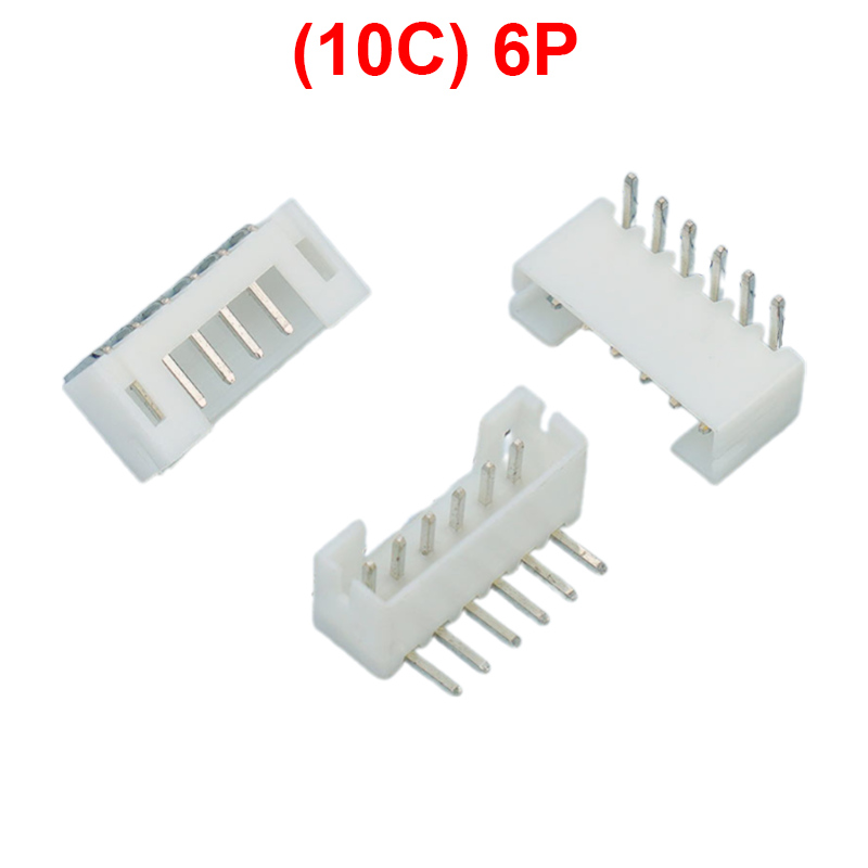 Đầu PH 2.0mm Chân cắm nằm ngang, chân cong (DIP)