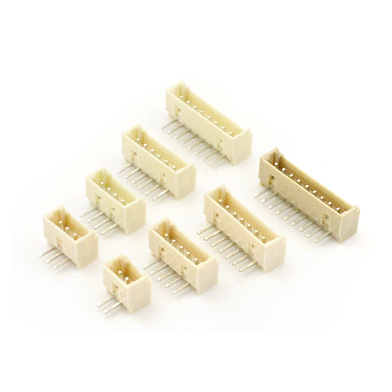 Đầu ZH 1.25mm Chân cắm nằm ngang, chân cong (DIP)