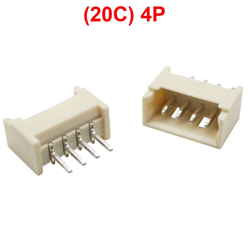 Đầu ZH 1.25mm chân cắm thẳng đứng (DIP)