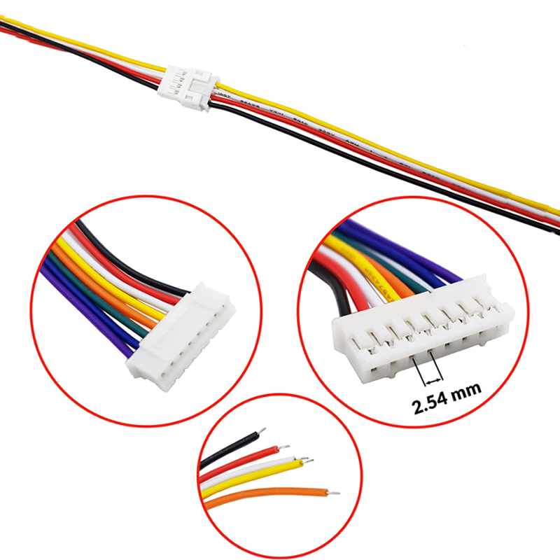(10 Cái) Dây Bus XH 2.54mm, dây cắm header 1 đầu cái, 2 đầu cái