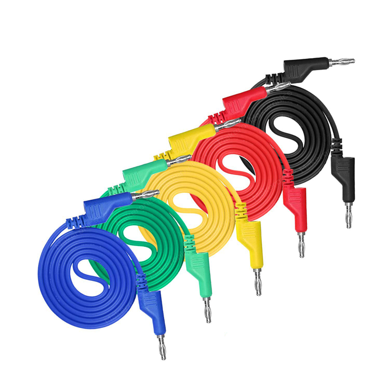 Dây kẹp silicon 2 đầu bắp chuối 1m