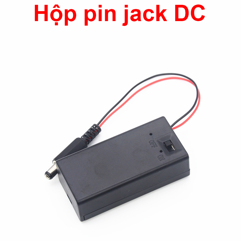 Đế ra dây pin vuông 9V