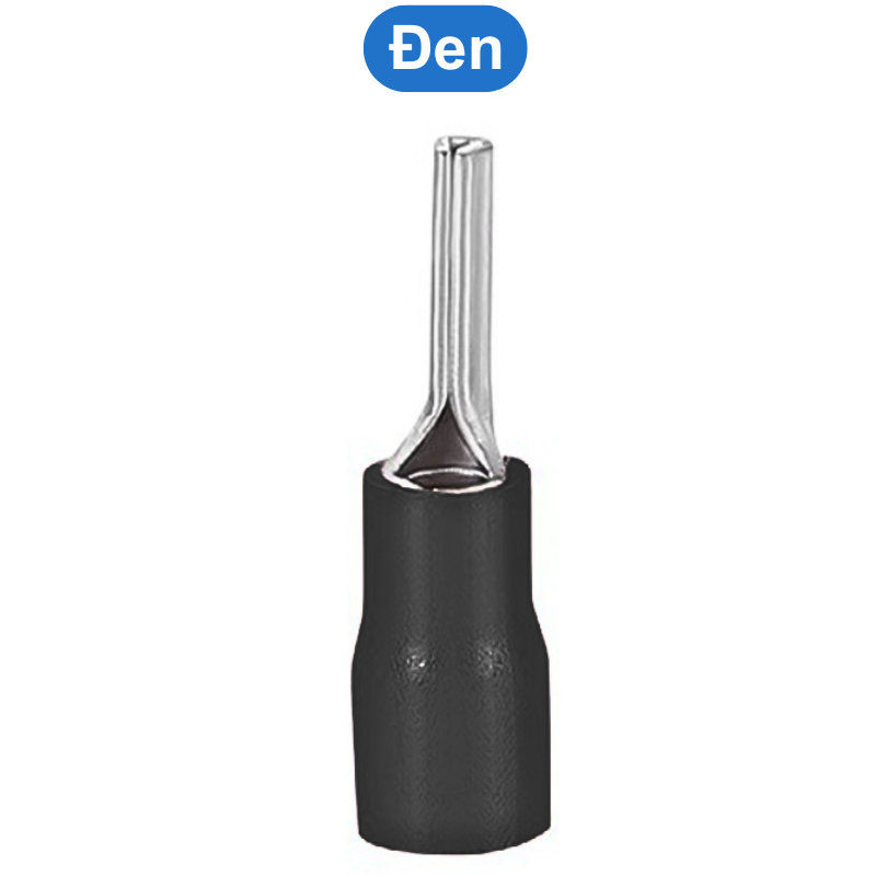 (50 cái) Đầu Cos pin đặc tròn, đầu kim PTV
