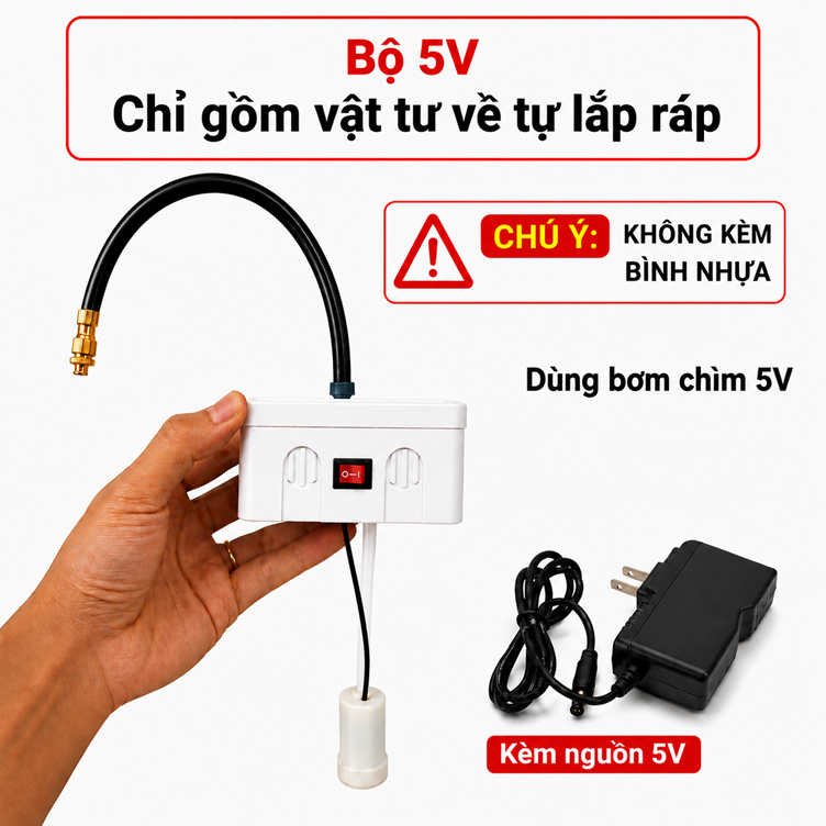 STEM - Bộ cảm biến rửa tay, Học tập DIY, Tự làm máy rửa tay tự động