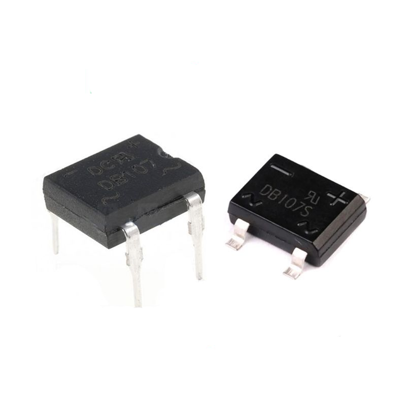 (5 con) Diode cầu chỉnh lưu DB107, DB107S 1KV 2A