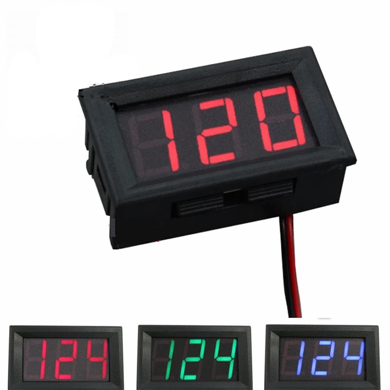 Đồng hồ đo áp DC 2 dây 5V - 120VDC