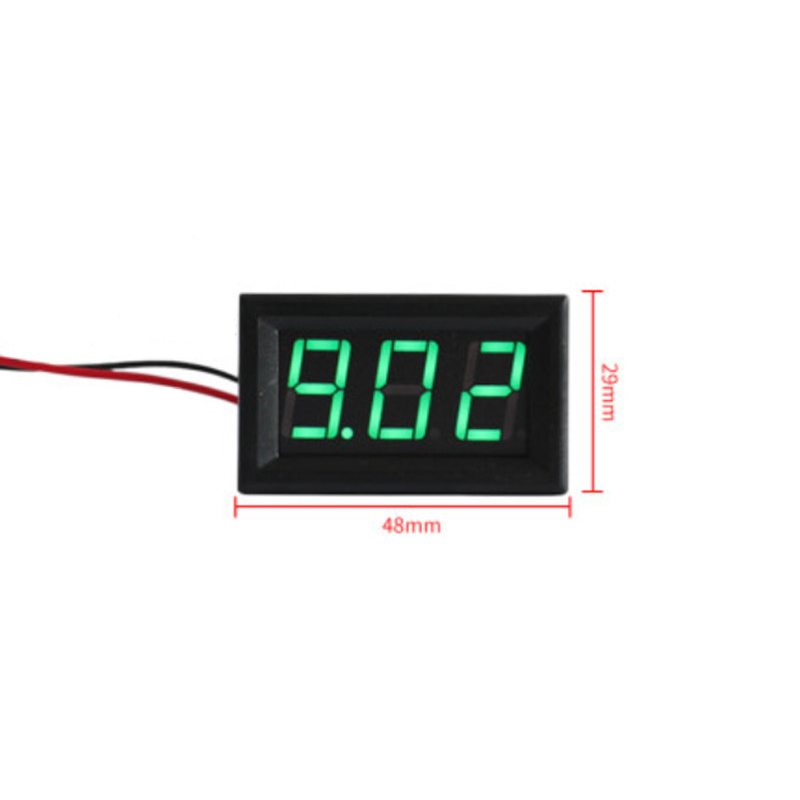 Đồng hồ đo áp DC 2 dây 5V - 120VDC