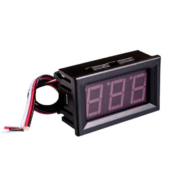 Đồng hồ hiển thị điện áp DC 0V - 100V 3 dây