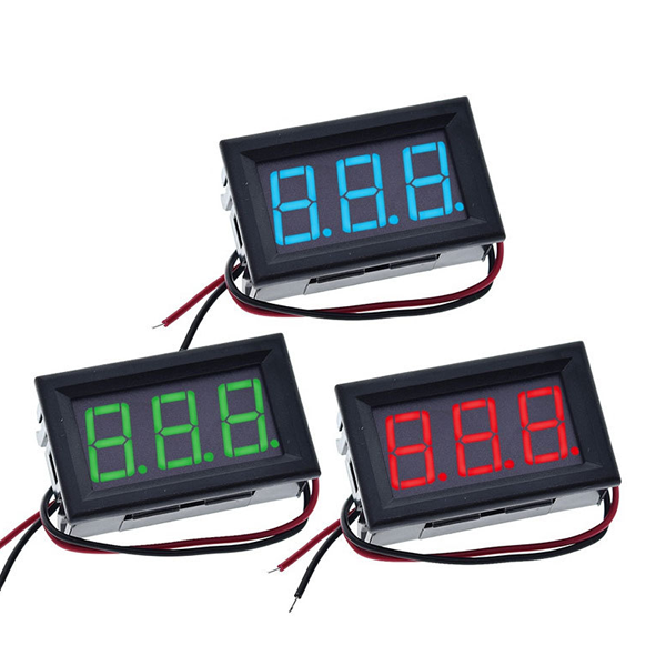Đồng hồ hiển thị điện áp DC 4.5V - 30V 2 dây
