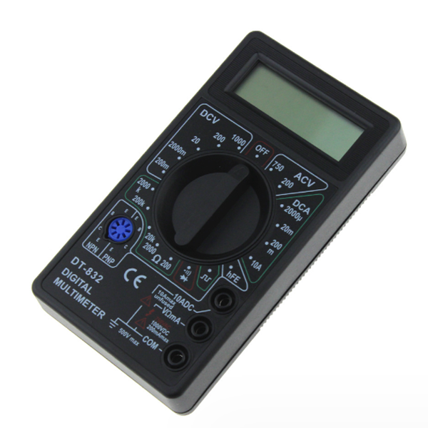 Đồng hồ đo điện áp DT832, đồng hồ VOM, đồng hồ số