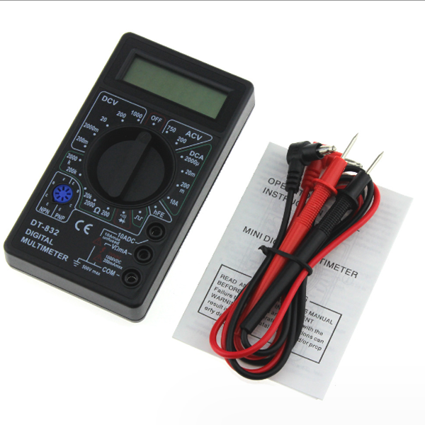 Đồng hồ đo điện áp DT832, đồng hồ VOM, đồng hồ số