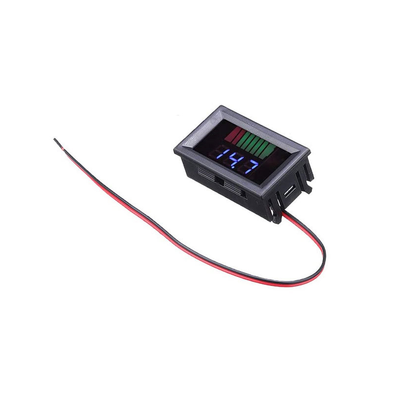 Đồng hồ đo điện áp và hiển thị mức pin 12V/24V/36V/48V/60V/72V